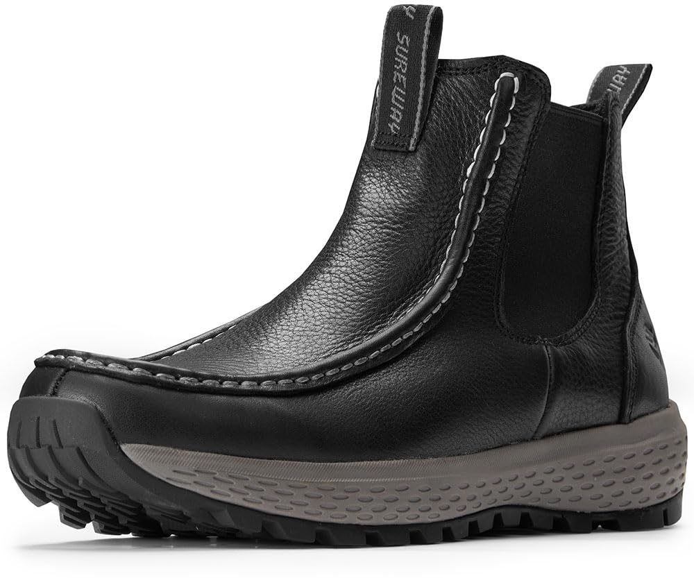 SUREWAY Men's Slip On Work Boots