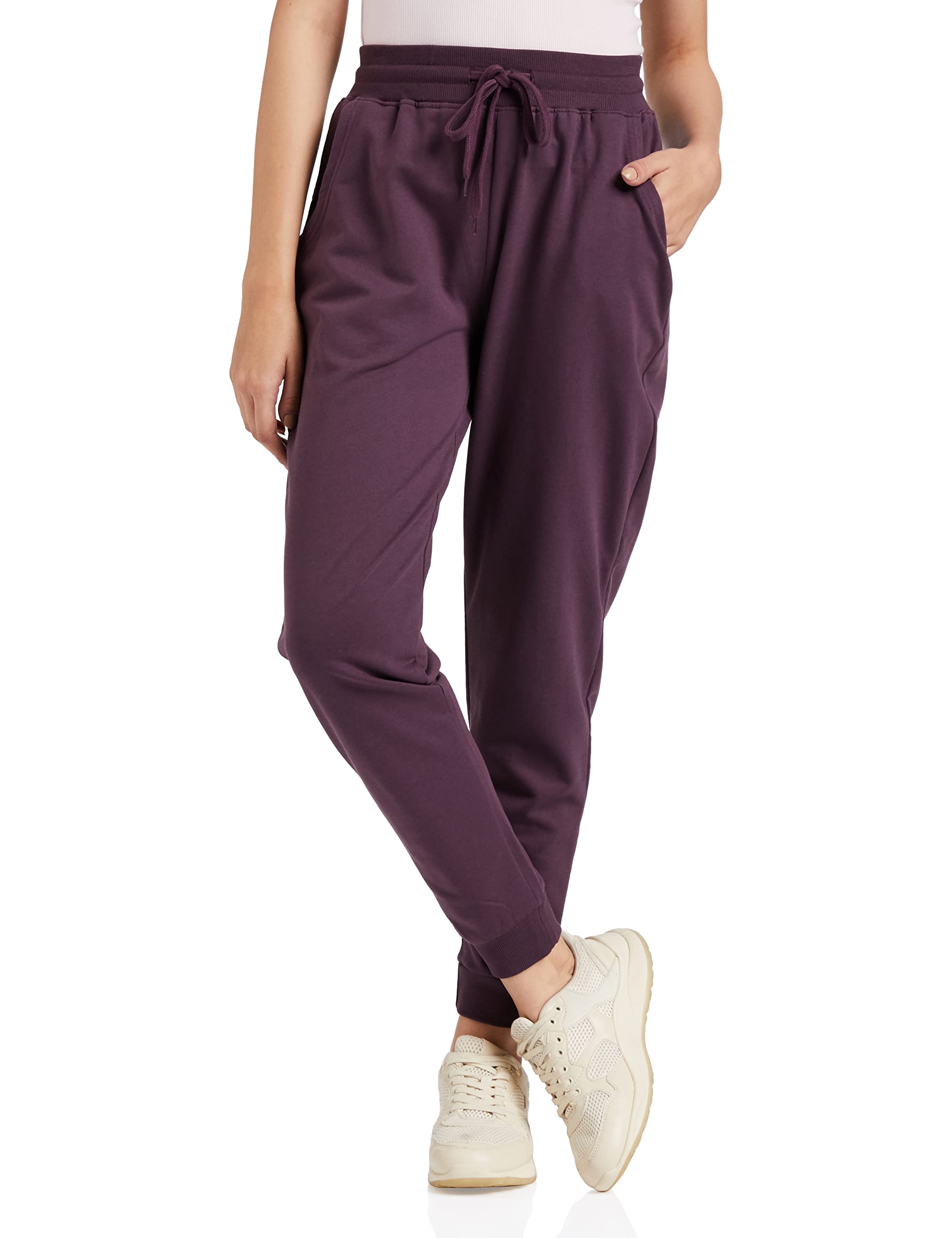 Amazon Brand - Symbol Women's Ankle Lenght Regular Fit All-Season Jogger Track Pant | Available in Plus Size-picture-11