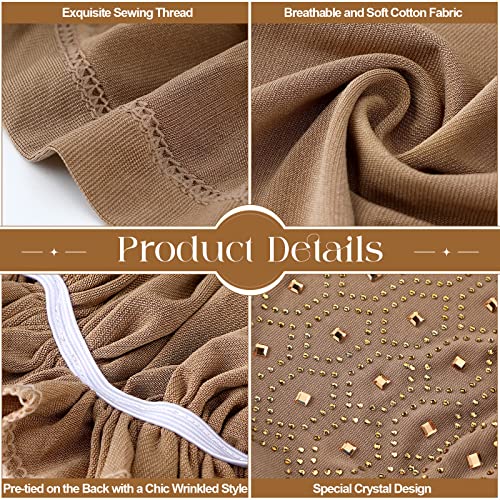 Image of Geyoga 6 Pcs Chemo Headwear for Women Pre-tied Head Scarf Headwrap, Novelty