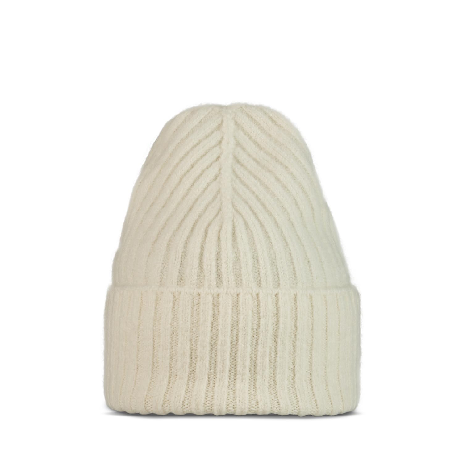 Buff (One Size, Ice) Unisex Nilah Chunky Knit Cuffed Beanie Hat