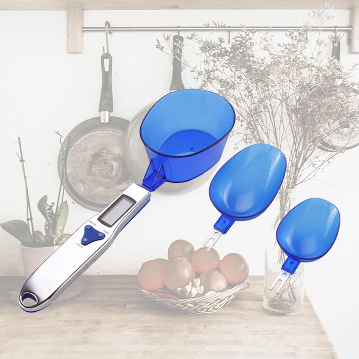 ABOOFAN 2st Elektronische Waagen Für Das Körpergewicht Mini-löffel Zutatenwaage Löffel Gramm Messlöffel Digital Digitale Gewichtslöffel Küche Löffel Mit Küchenwaage Blue Abs-kunststoff