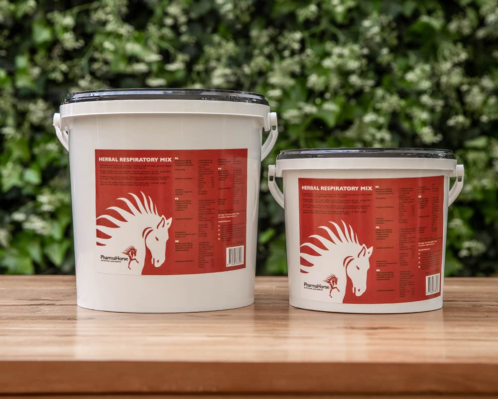 PharmaHorse Mélange respiratoire à Base de Plantes Système respiratoire | Système immunitaire | Énergie | Circulation | 1000 grammes