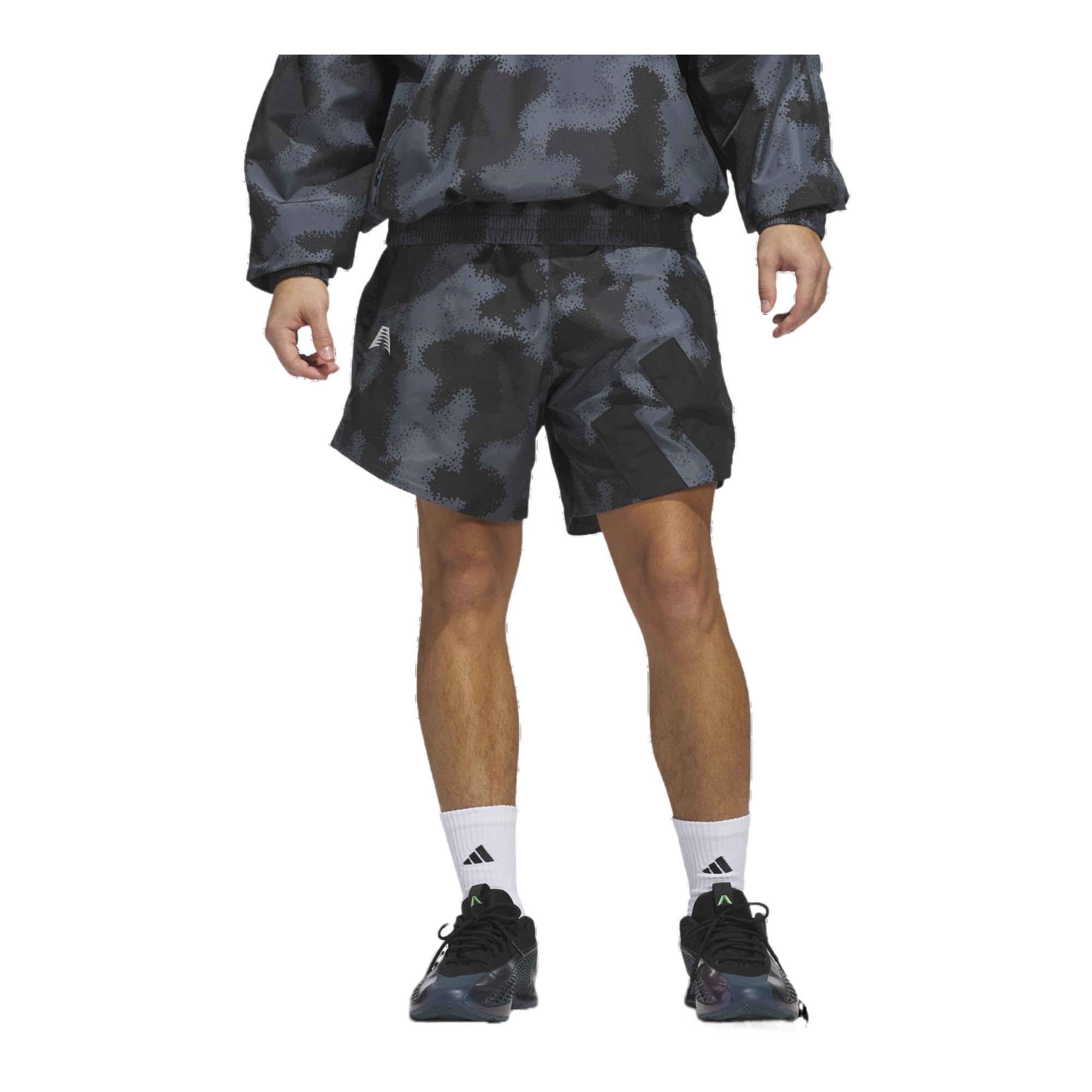 Adidas Anthony Edwards Grey Men's Shorts JP0939 