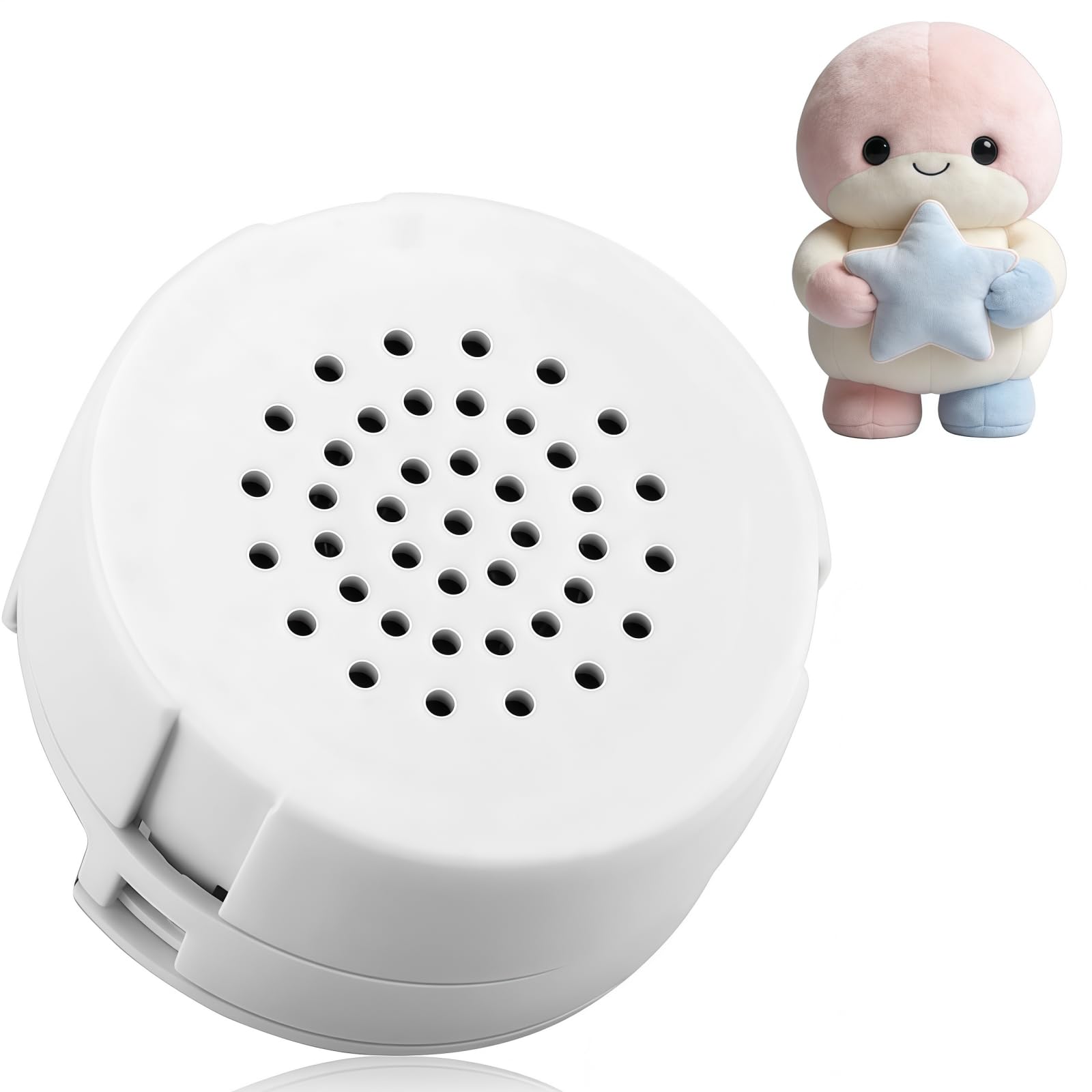 60 Second Mini Voice Recorder Device,Sound Recorder Button Box,Voice Recording Device for Personalized Messages,Small Voice Message Recorder Gift,Personalized Sound Gifts,Suitable for Stuffed To/y