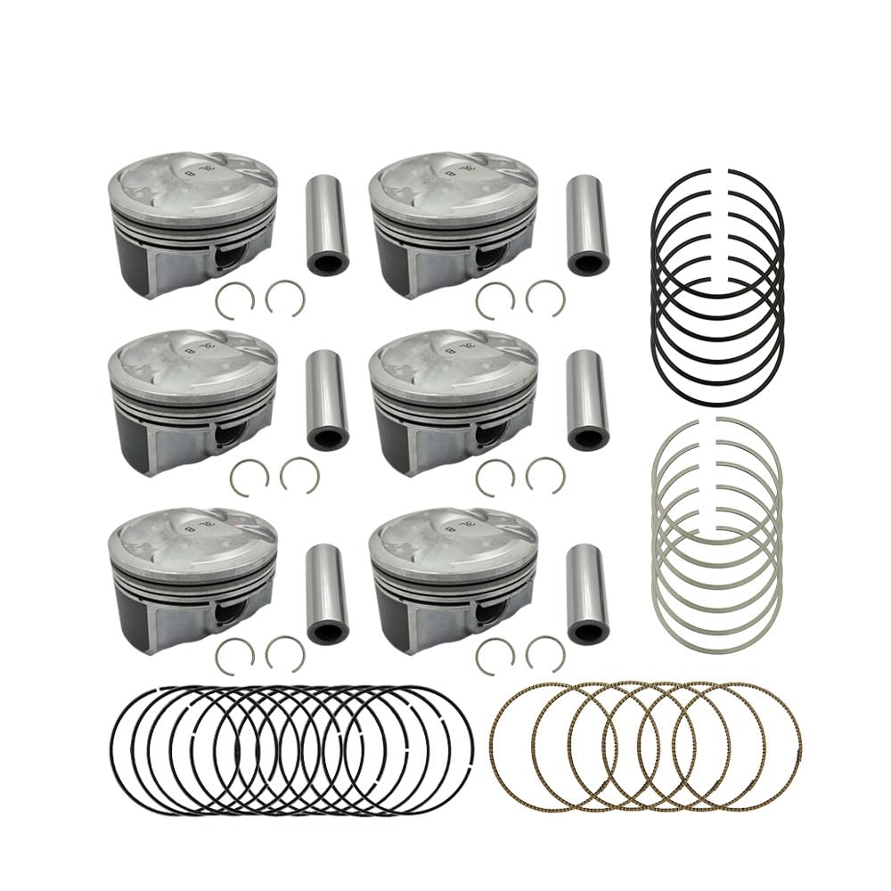 BuliBoao Engine Piston & Piston Ring Set STD Fits For Kia Sedona Sorento 3.3L 2011-2019, Cadenza 3.3L 2014-2019, For Hyundai Santa Fe 3.3L 2013-2019 - View #7