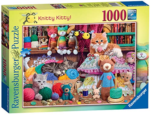 Ravensburger Knitty Kitty-Puzzle da 1000 pezzi