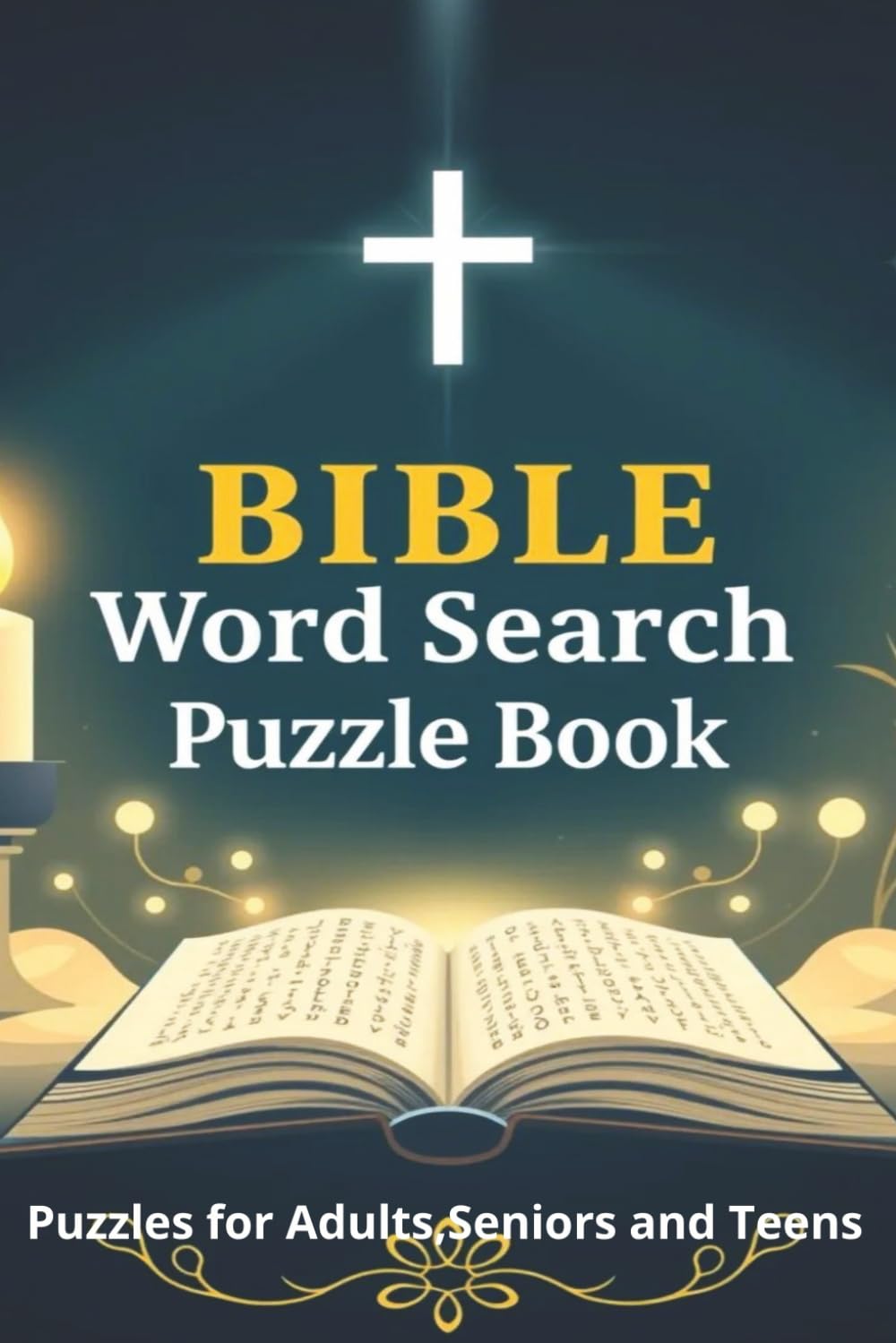 BIBLE WORD SEARCH PUZZLE BOOK: 55 Inspiring Bible Puzzles for Relaxation and Faith-Building