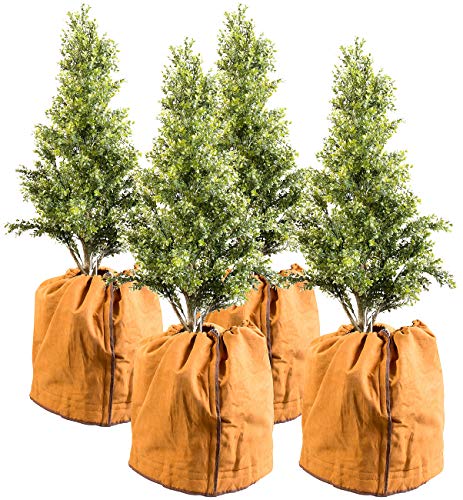 Royal gardineer 4er-set thermo-topfschutze für pflanzen