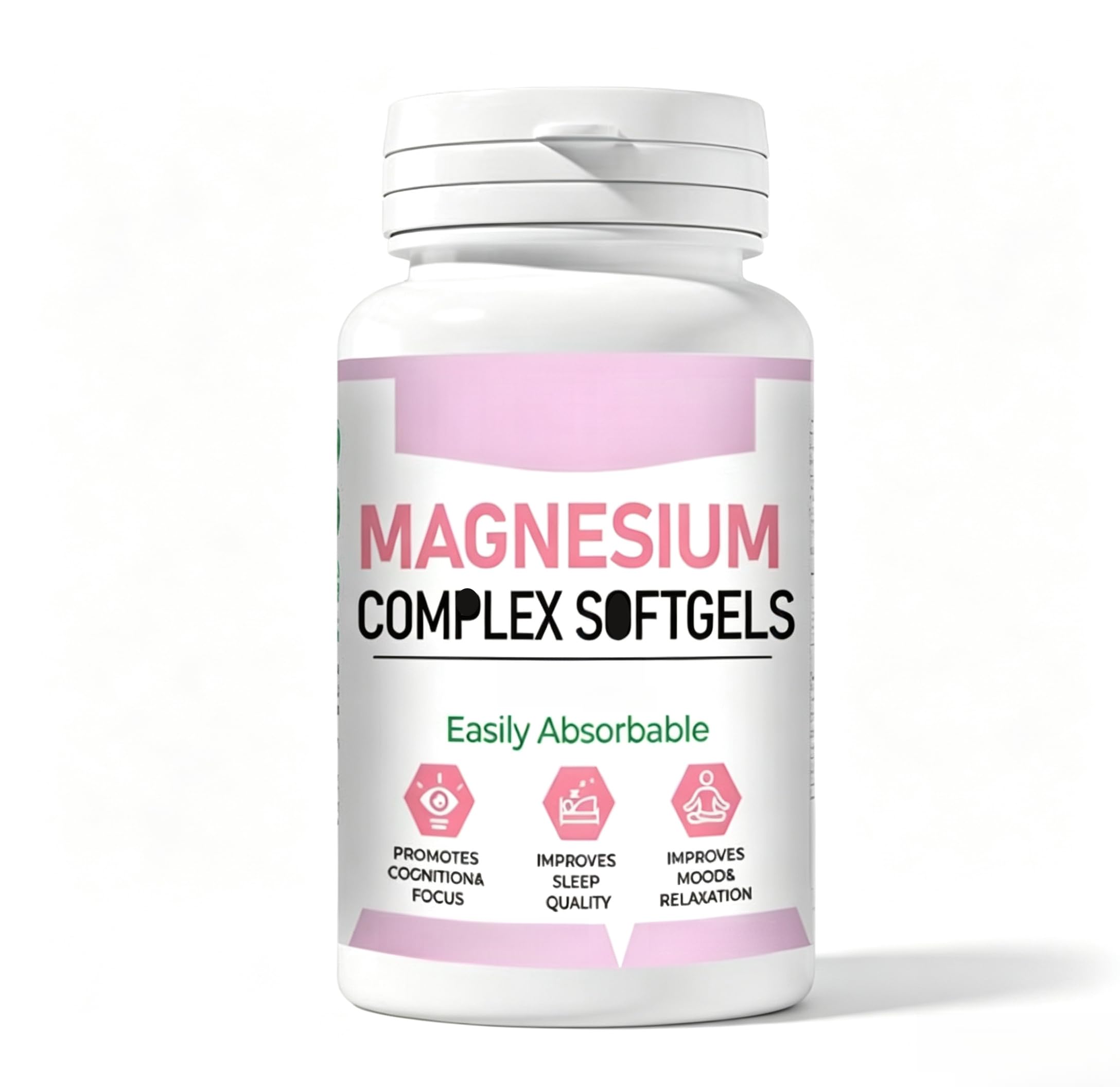 Complejo de magnesio, apoyo para el sueño y los músculos