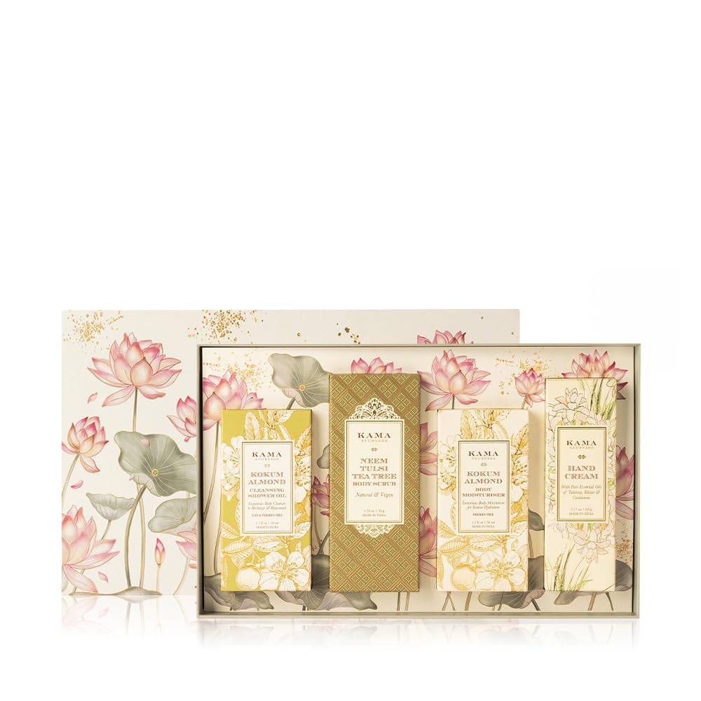 KAMA AYURVEDA HARMONISING BODY CARE GIFT (Worth Rs. 2740) KAMA AYURVEDA HARMONISING BODY CARE GIFT (Worth Rs. 2740)