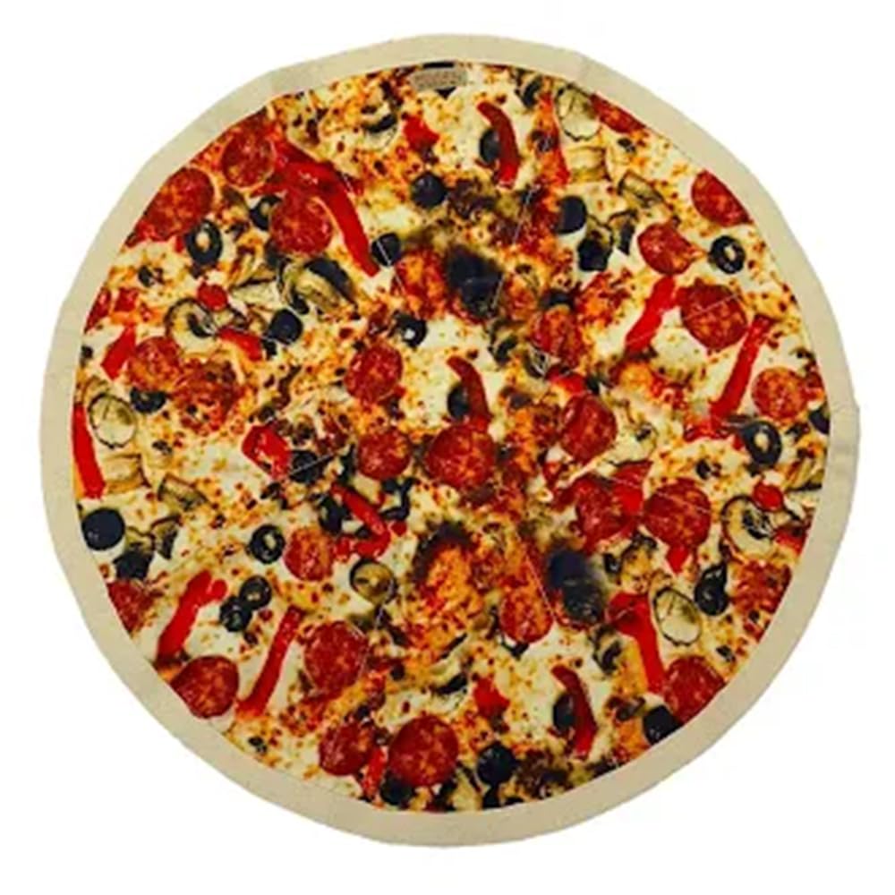 Mougee Star Flow Star Pizza Series Chiffon de jonglage 49,5 cm de diamètre (Pepperoni avec Anneau d'alimentation Interne)