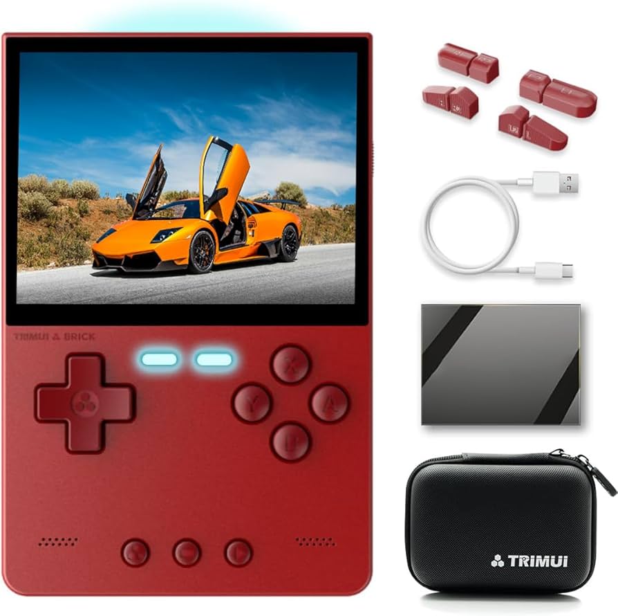 Amazon.co.jp: TRIMUI BRICK ハンドヘルドゲーム機 多種シミュレータ