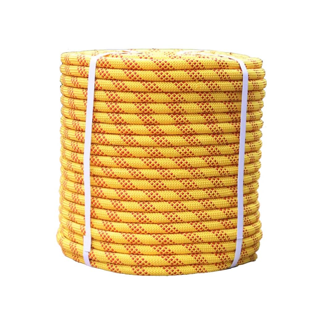 Cuerda Poliéster En Rollo - Cordón Trenzado Cuerda Multiusos para Exterior Amarre Nautica