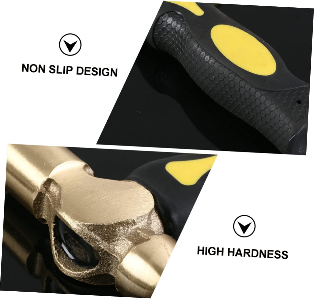 Metal Stamping Hammer Brass Double-face Mallet for Precision Jewelry Making and for Beginners and Intermediate Users