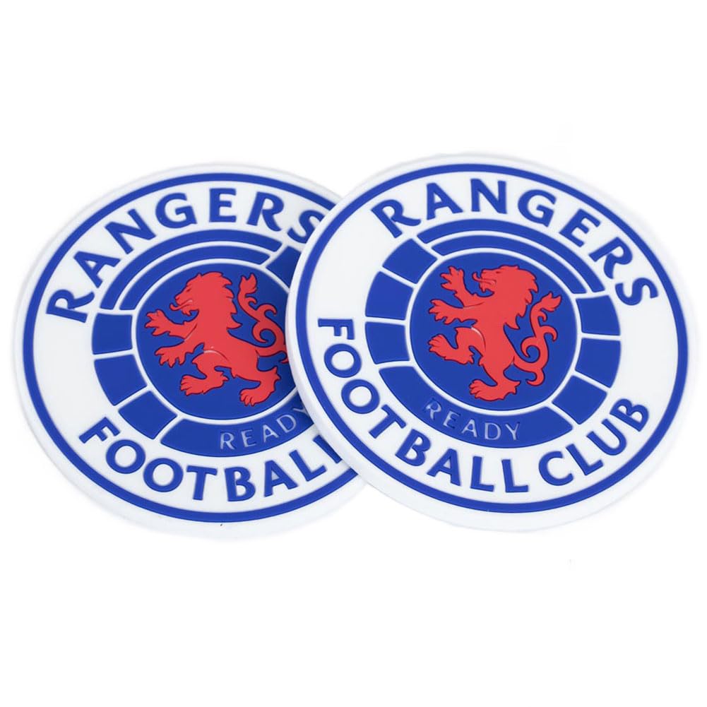 Glasgow Rangers Blue And Red Rangers F.c. 2Pk Coaster Set
