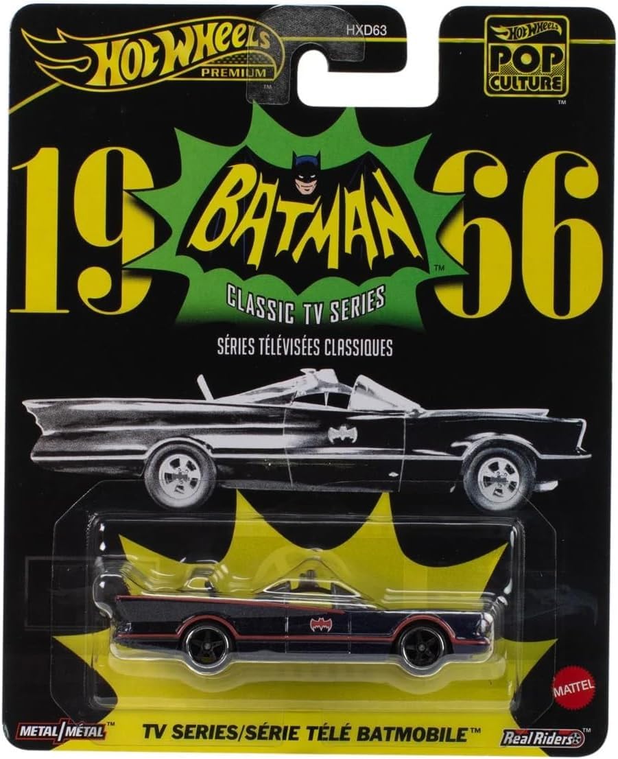 Hot Wheels Collector 1966 TV-Serie Batmobile für Sammler