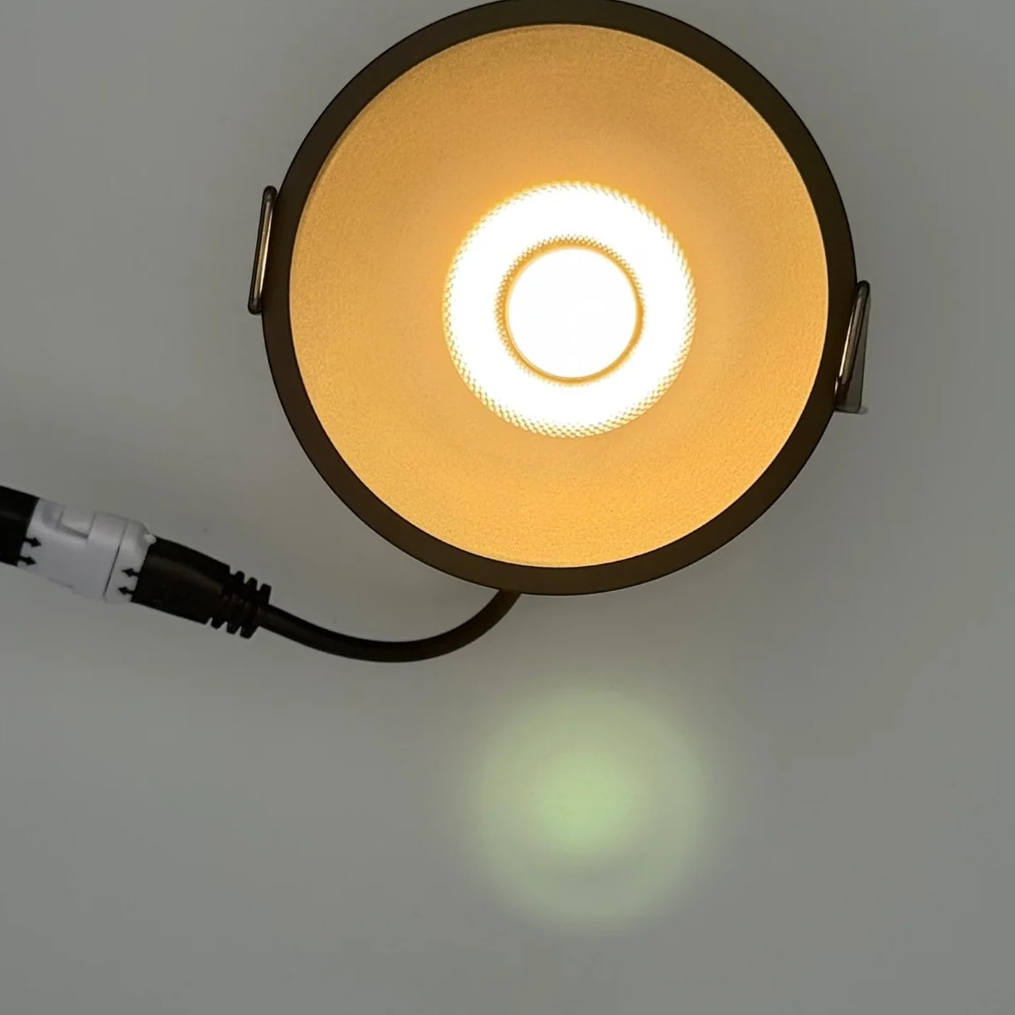 EDGE Premium LED Einbaustrahler Tunable White, Smart DALI 2 DT8 Profi Einbauspot Schwarz HCL Human Centric Lighting, 12W, 2700-6500K, hochwertiges Design, dimmbar, Warmweiß bis Tageslicht