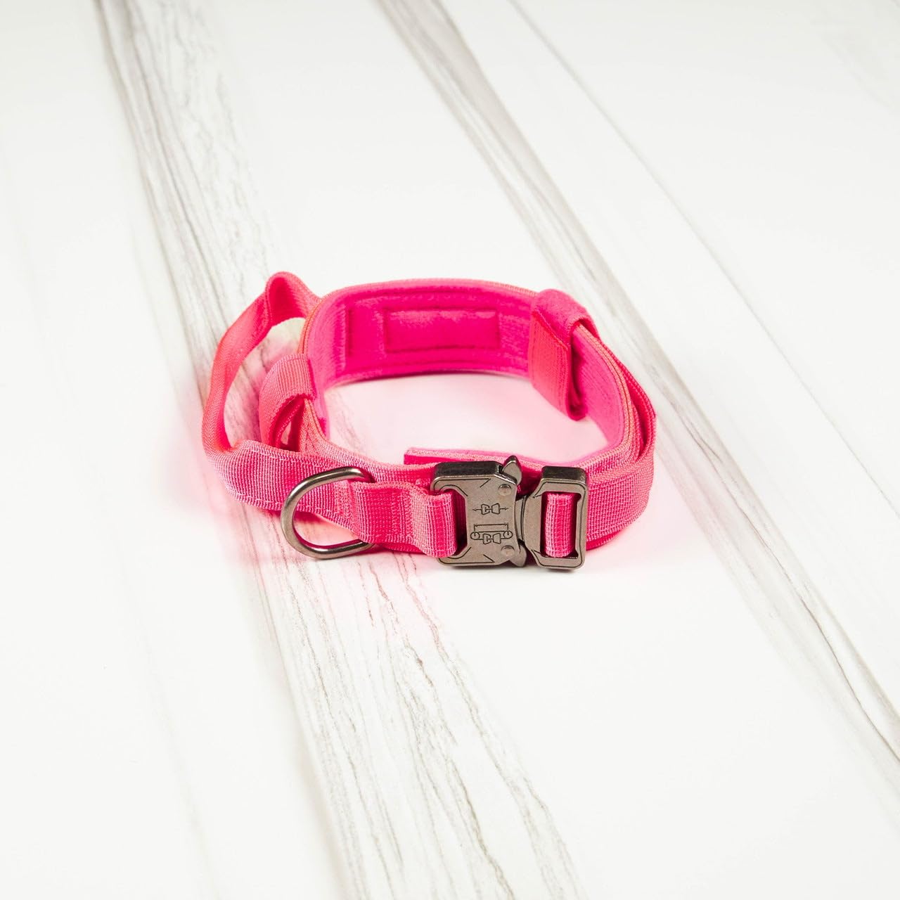 WOLFpak Collar táctico de nailon para perro, hebilla de metal (XL, diosa