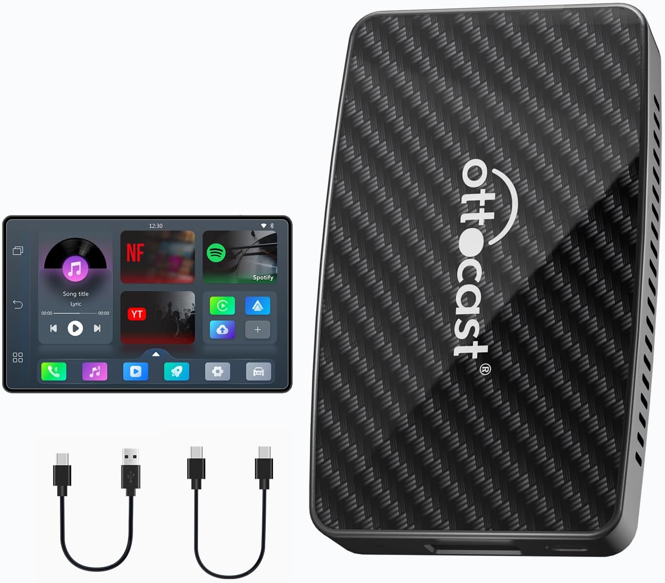 OTTOCAST Play2Video Ultra AI Box: Benutzerhandbuch für den kabellosen