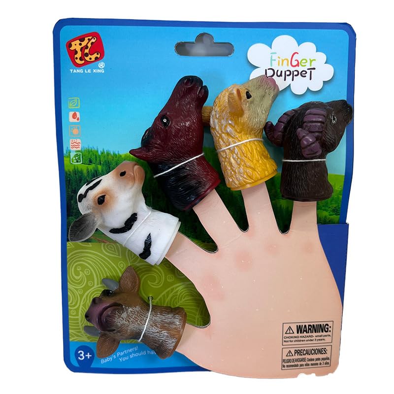 Animal Finger Puppets (Wild Animals)-image-40