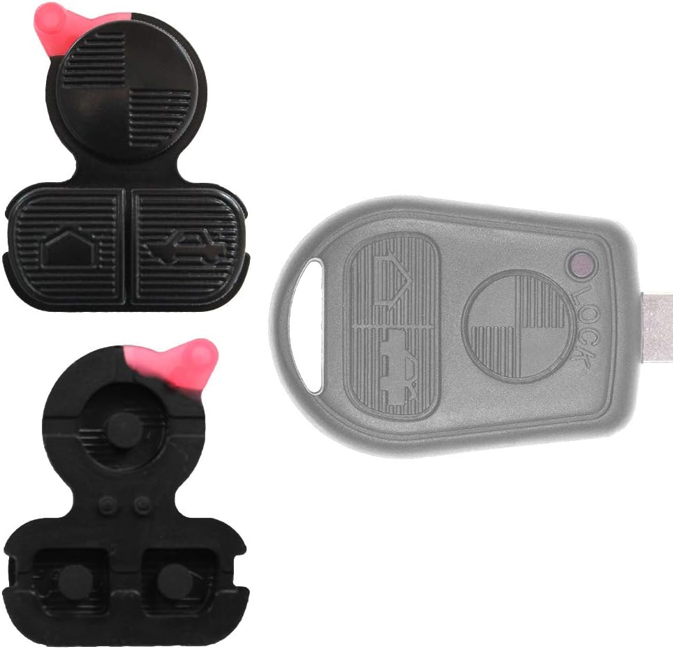 CARCHET® Key Shell Key Keypad with 3 Buttons for BMW E36 E38 E39 Z3