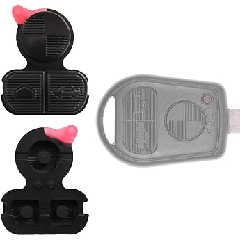 Key Shell Key Keypad with 3 Buttons for BMW E36 E38 E39 Z3