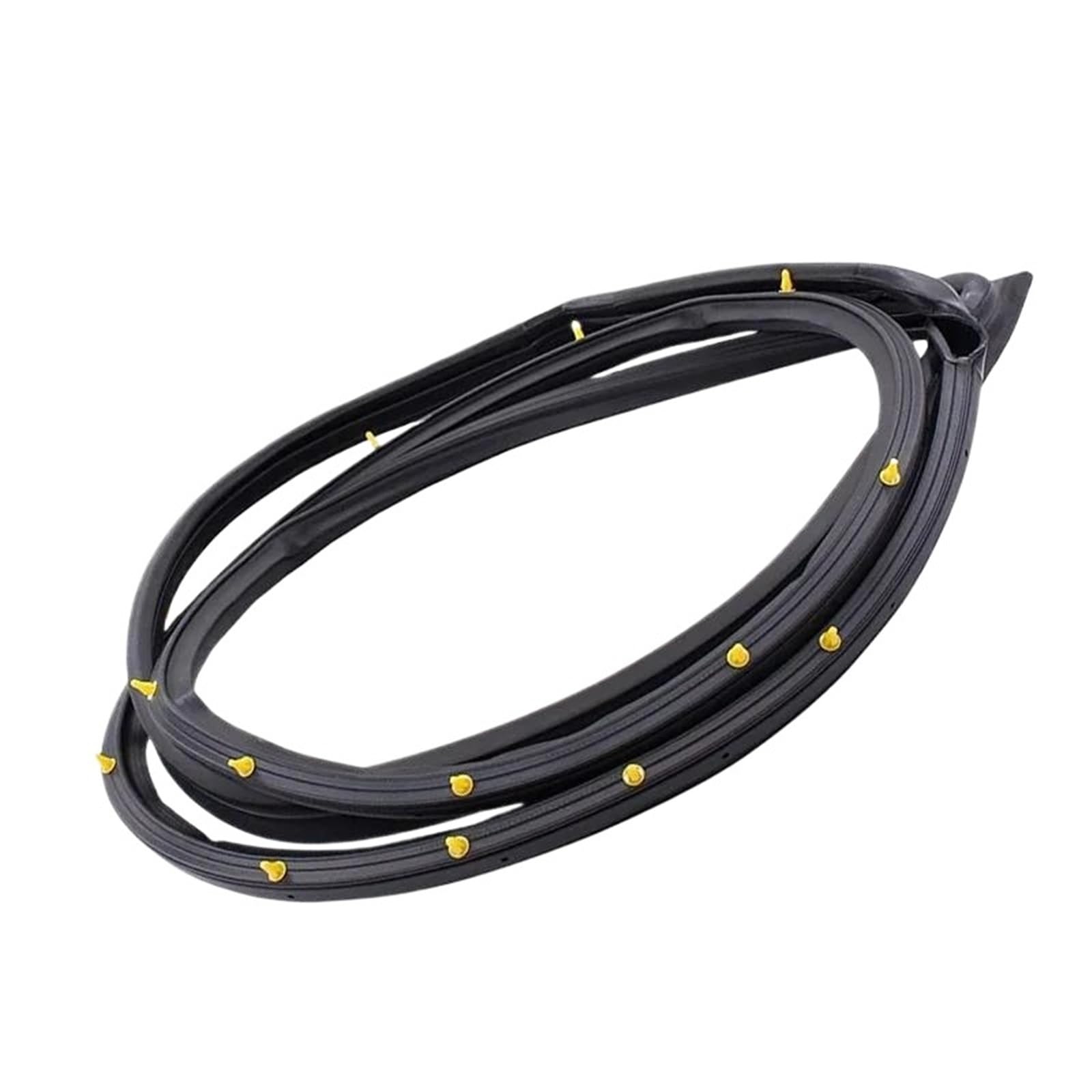 Car Door Weatherstrip Moulding Seal Strip Front Rear Left Right for Civic Sedan 2006 2007 2008 2009 2010 2011 Car Weather Stripping(Front Right)