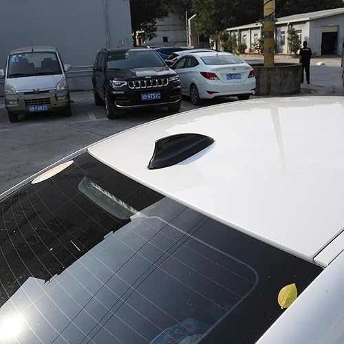 Miniatura 4 de YIWANG Cubierta de antena de aleta de tiburón de coche de fibra de carbono 100% real para BMW M2 M3 M4 2 3 4Series F22 F30 F80 F32 F36 F82 G20 G28