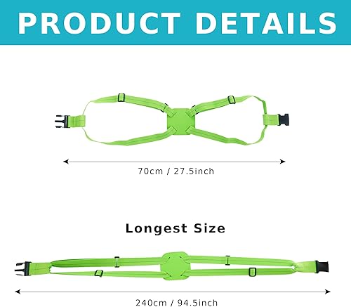 Miniatura 5 de Travelkin - Correas de equipaje elásticas para maletas, bolsa de viaje, cinturón elástico para equipaje de mano