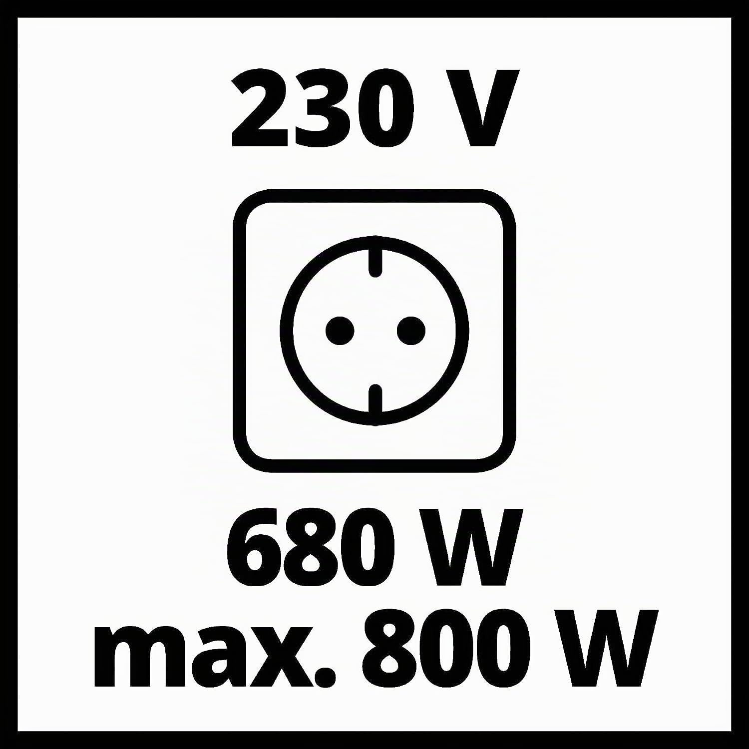 Einhell Stromerzeuger (Benzin) TC-PG 10/E5 (800 W Maximalleistung, 680 W max. Dauerleistung, 4 L Tank, 2-Takt-Motor, 1x 230 V, Überlastschutz)