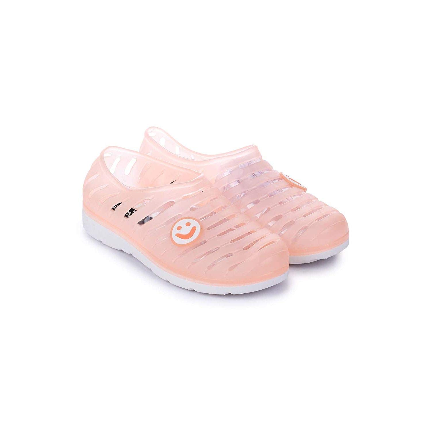 Joda Ghar Rain Shoes Peach Casual Shoes for Women | Casual Style | Trending Shoes for Girls | Light Weight Breathable Walking, Gym, Yoga - EU Size 36 | UK Size 3 [Smiley 3503-Peach] (B09CPDJXHV) Amazon Price History, Amazon Price Tracker