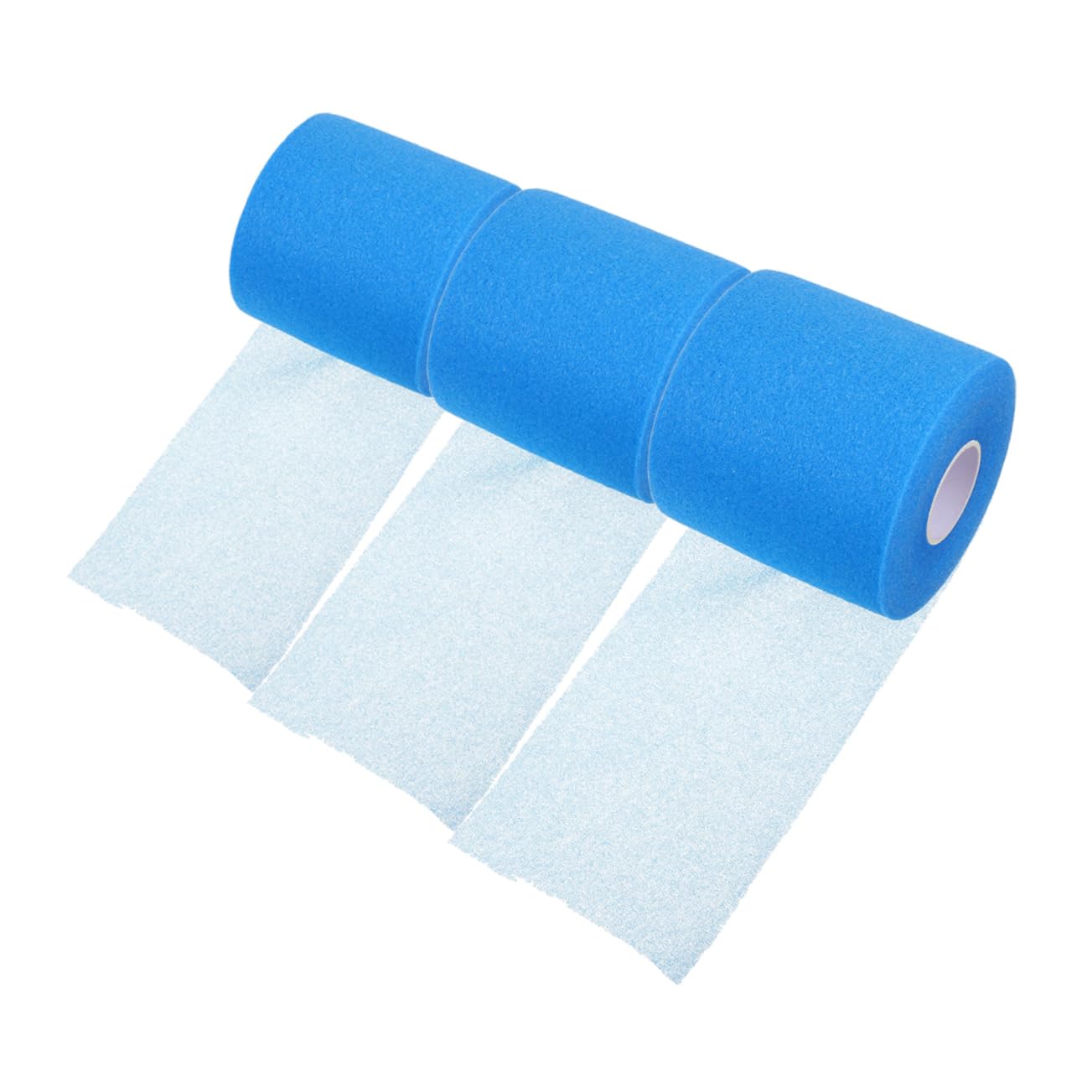 ifundom Cinturón Deportivo Amortiguador. Tenis Banda Agarre Vendas Elásticas Vendas Elasticas Envoltura Atlética Transpirable Cinta Deportiva Transpirable Esponja Blue