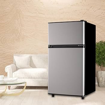 vanimimiページ Amazon.com: WANAI Compact Refrigerator 3.5 Cu.ft Dual Door