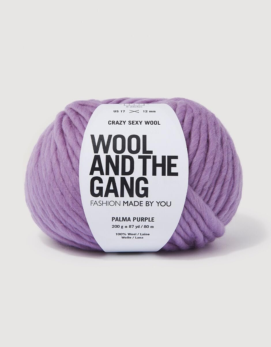 Wool and the Gang Crazy Sexy Wool - Parma Purple, 200g