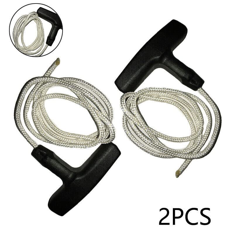 NATEFEMIN Lawn Mower Starter Ropes Starter Pull Cord Handles Ropes Cable for Honda/for Kohara/for Kawasak Accessories Part