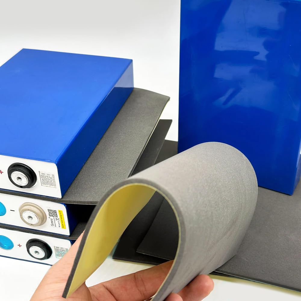 JOYSOG 0.3MM Battery Pack Adhesive EVA Foam Sheet for 3.2V 280Ah 320Ah 310Ah 200Ah 90Ah Lifepo4 Battery EVA Foam Insulation Padding (20)