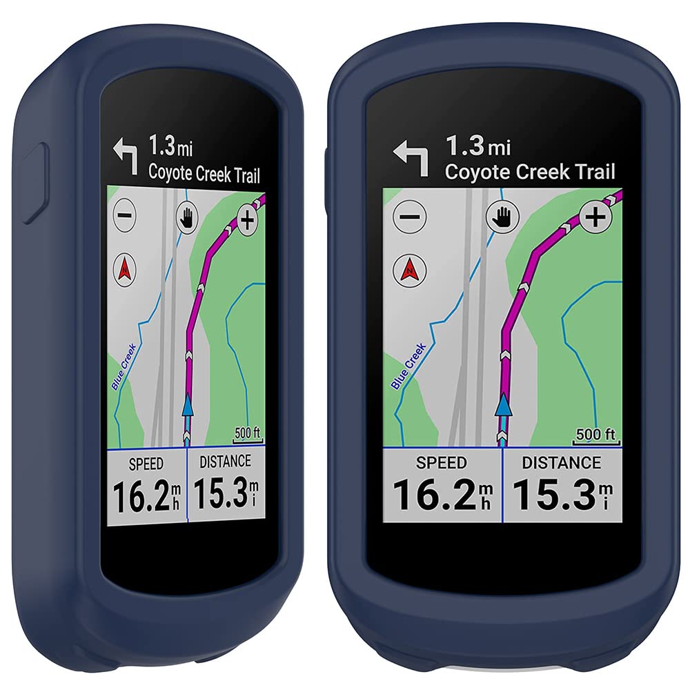 Étui Silicone Antichoc Pour Garmin Edge Explore 2 - Housse De Protection Complète Avec 2 Protecteurs D'écran 9H - 3