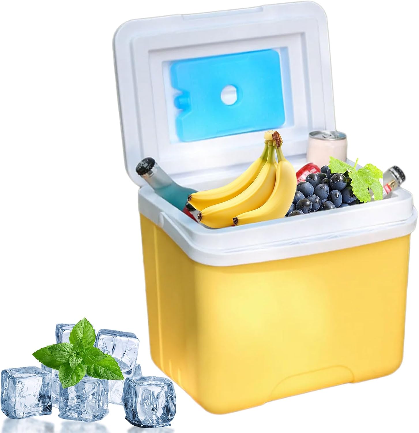 Outdoor Camping Coolers Ice Box Insulated Chest Beverages Food Thermal Incubator for Outdoor Picnics Fishing Box Portable Bucket