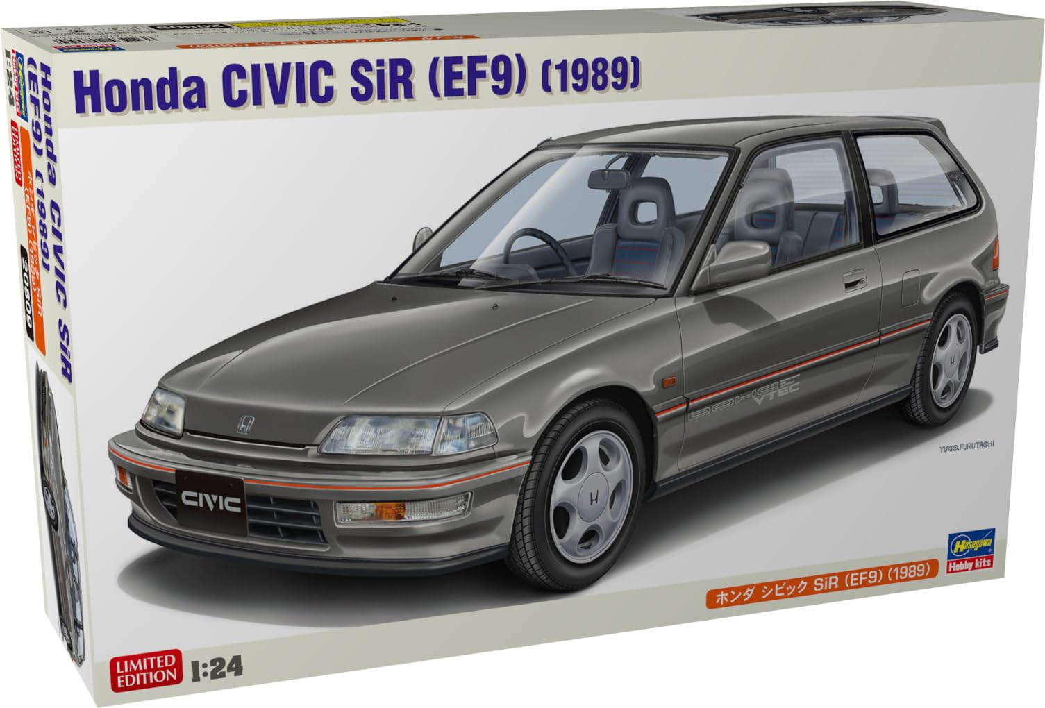 Amazon | ハセガワ 1/24 ホンダ シビック SiR (EF9) (1989) プラモデル