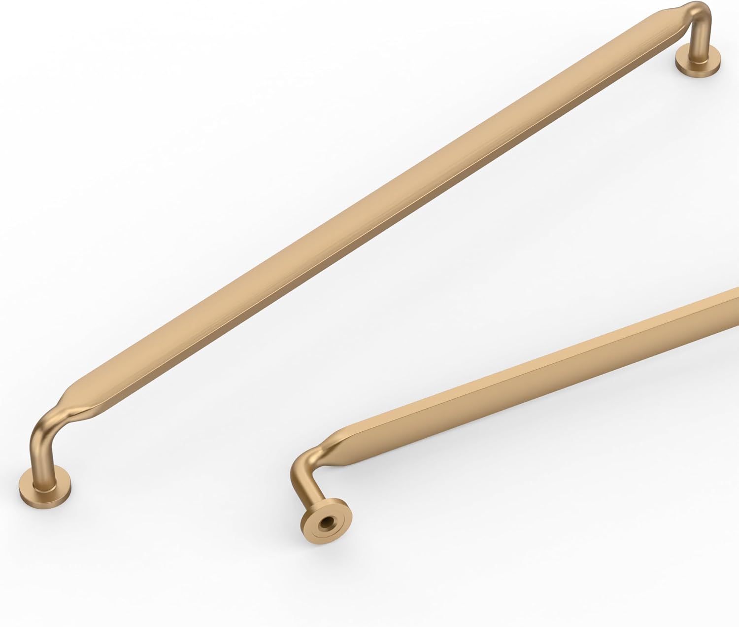 10 Pack 10''(254mm) Champagne Bronze Cabinet Pulls Kitchen Cabinet Handles Champagne Hardware for Cabinet Cupboard Drawer Dresser Handles 10"/254MM Hole Center Champagne Bronze