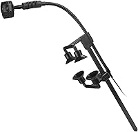 Vista 3 de HEIMU Micrófono condensador de instrumento con clip + clip universal (para guitarra)