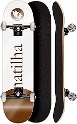 Skate Montado Shape Matilha 8.0 White Brown