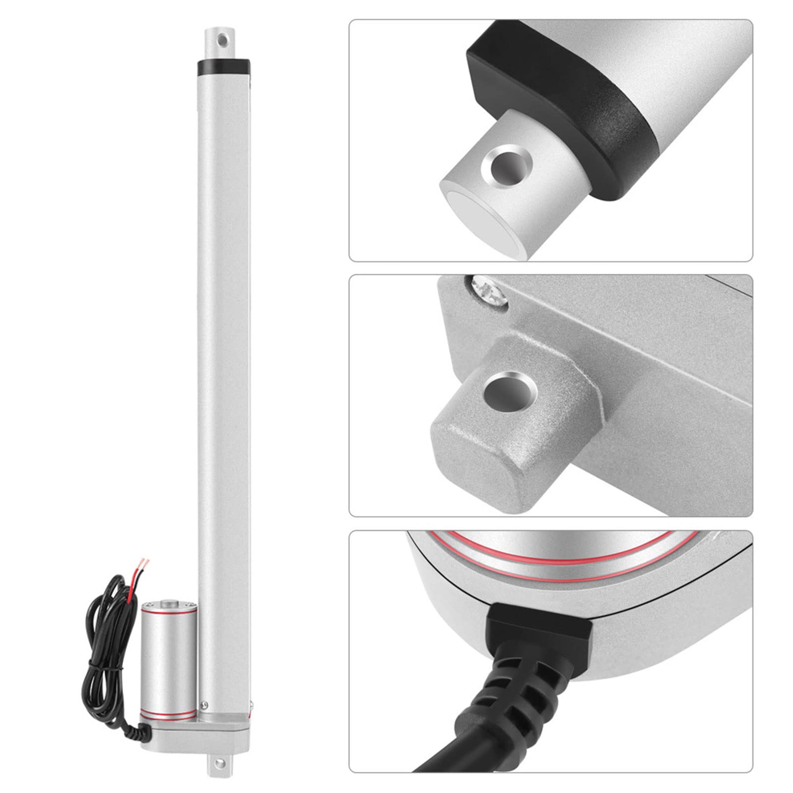 DC 12V Linearantrieb 500N 400mm Hub Elektromotor für medizinisches Bett