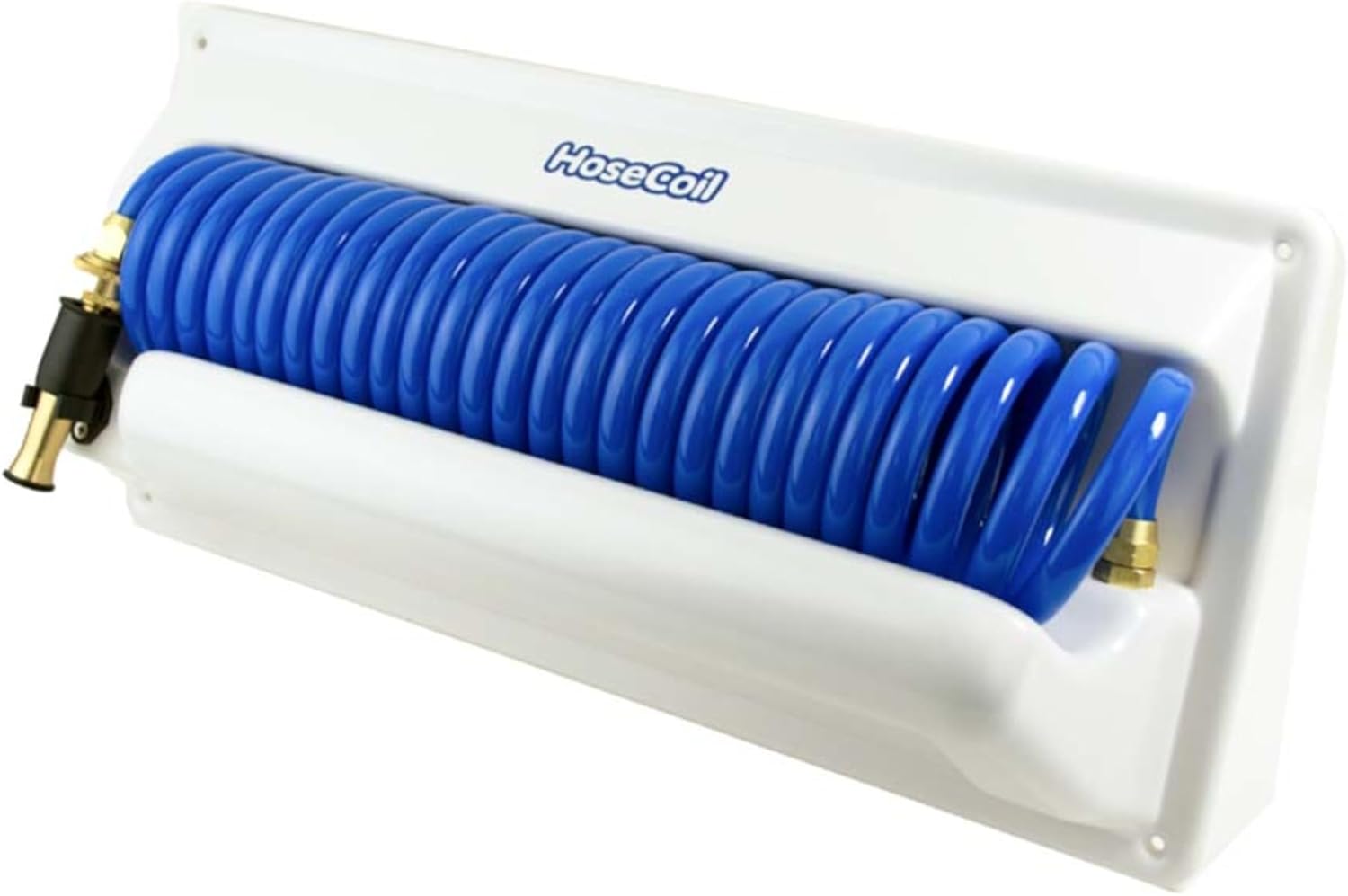 HoseCoil Horizontal Mount Enclosure w/Additional 5' Feeder Hose