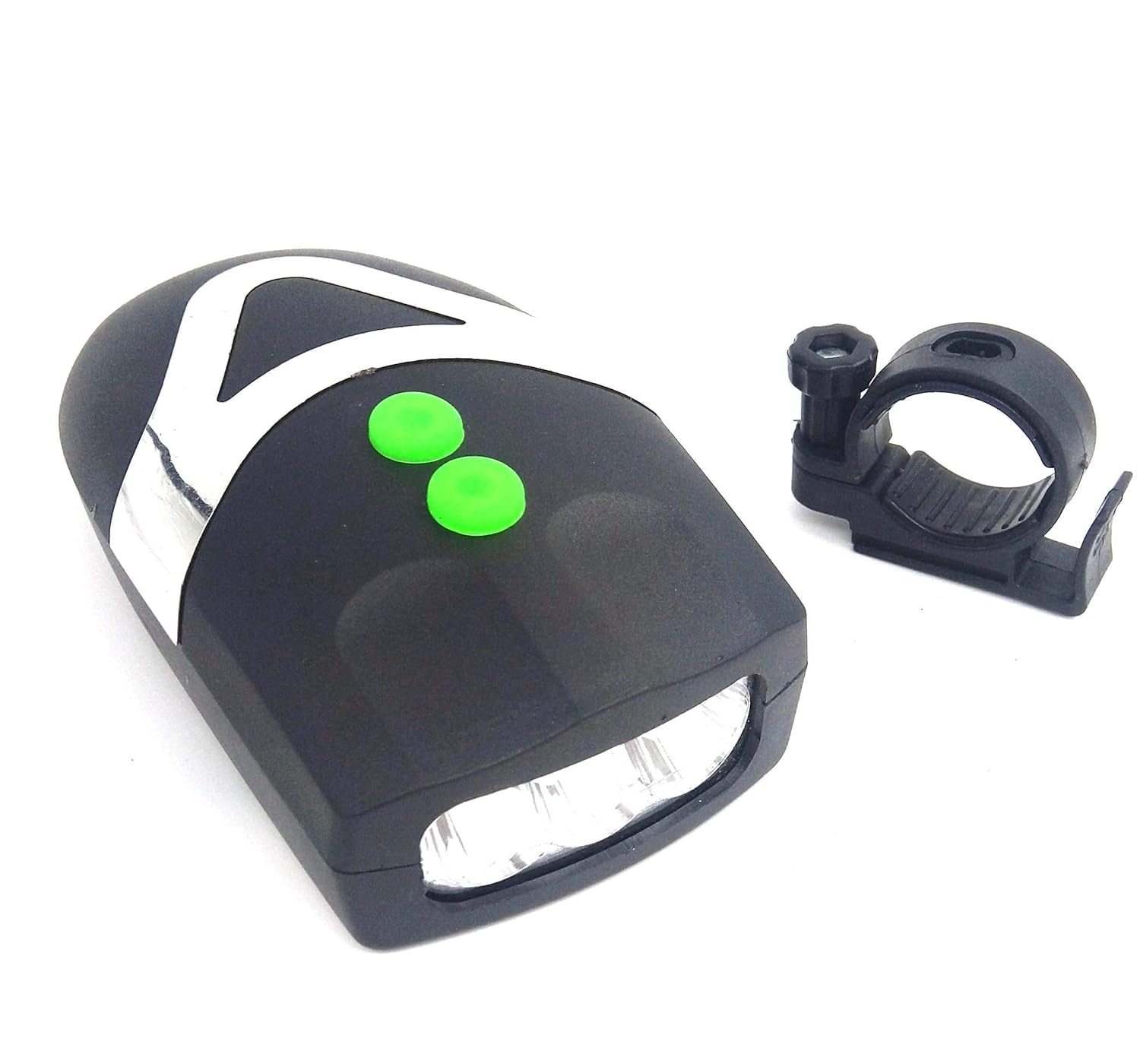 FCCRACING Adjustable Bike Bell with Loud Sound & LED - Mouse Design Cycle Horn for Kids and Adults, Easy Handlebar Mount, Safety First