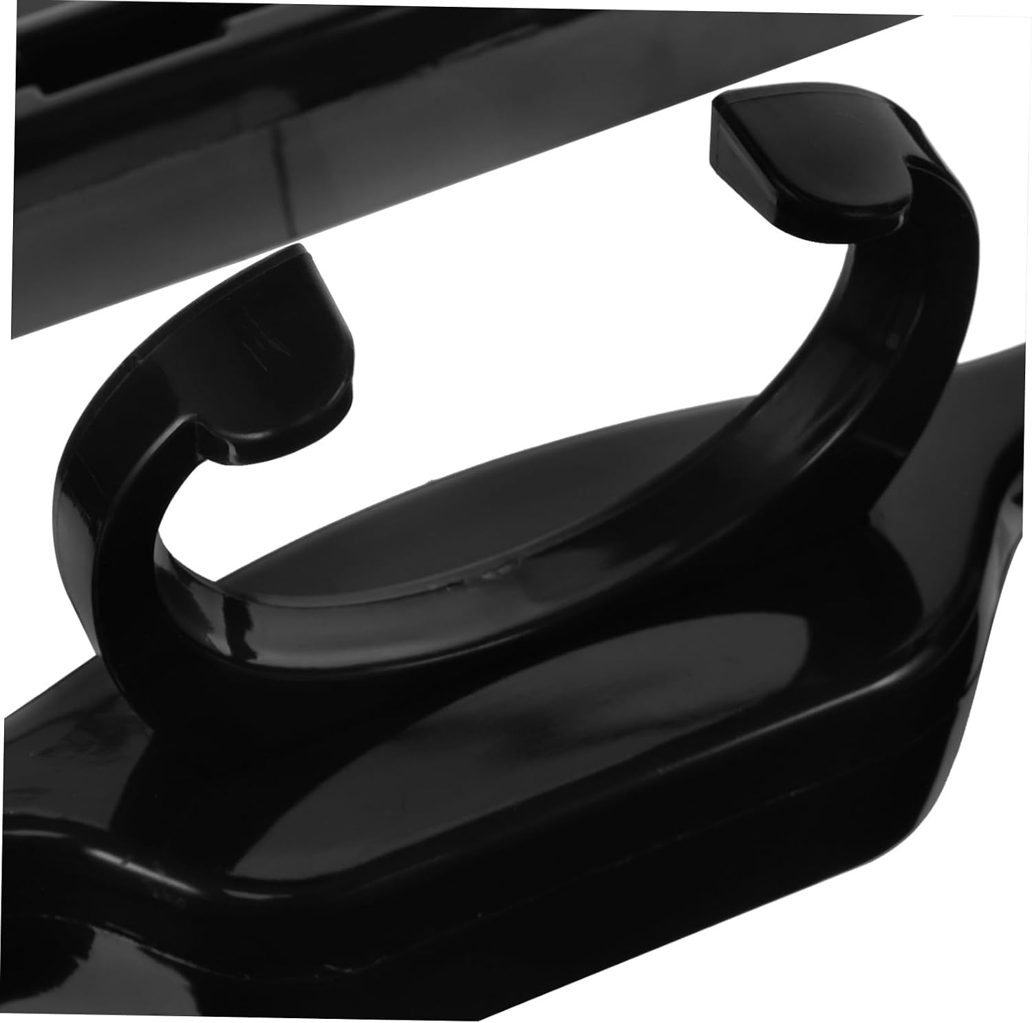 Steamer Garment Hanger Accessories Plastic Black Portable Reusable