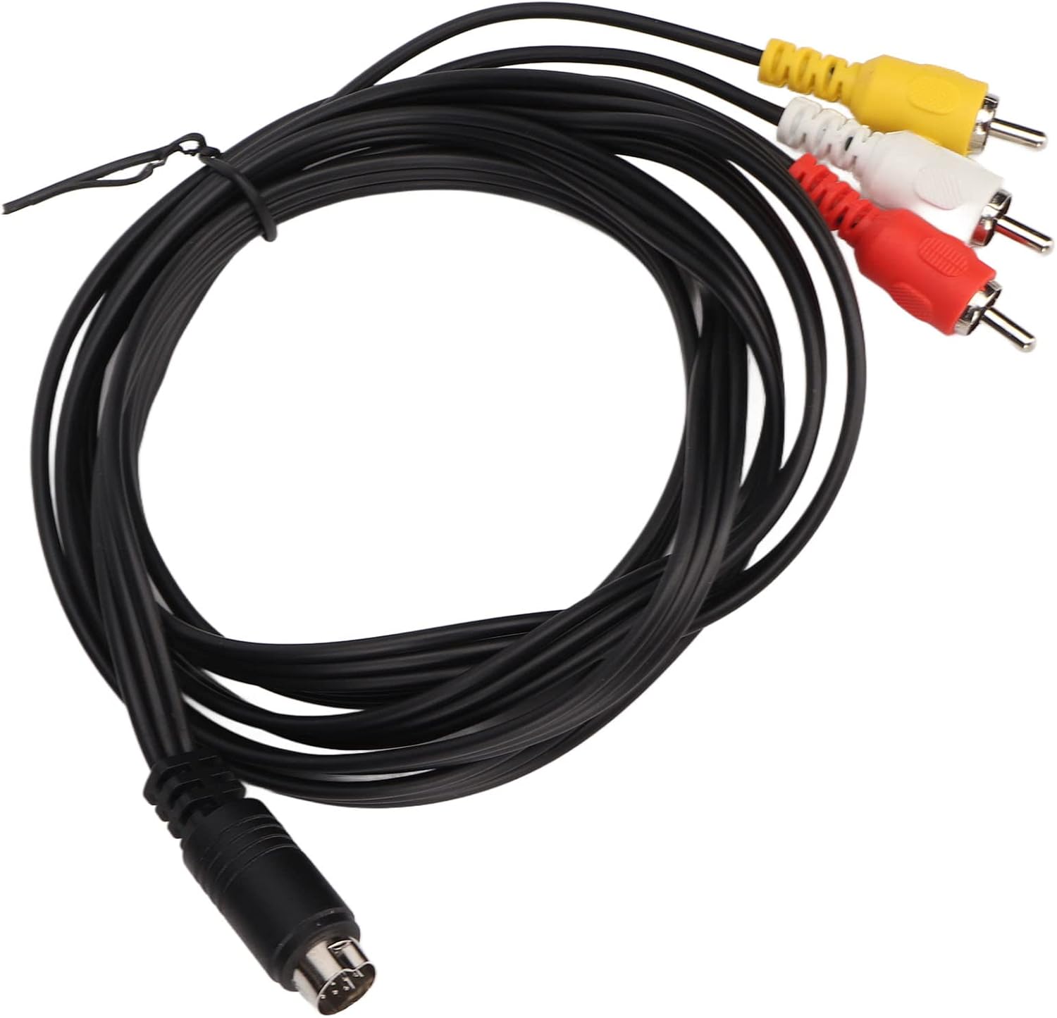 Mini DIN To 3 RCA Cable, Flexible Clear Signal High Accuracy Video