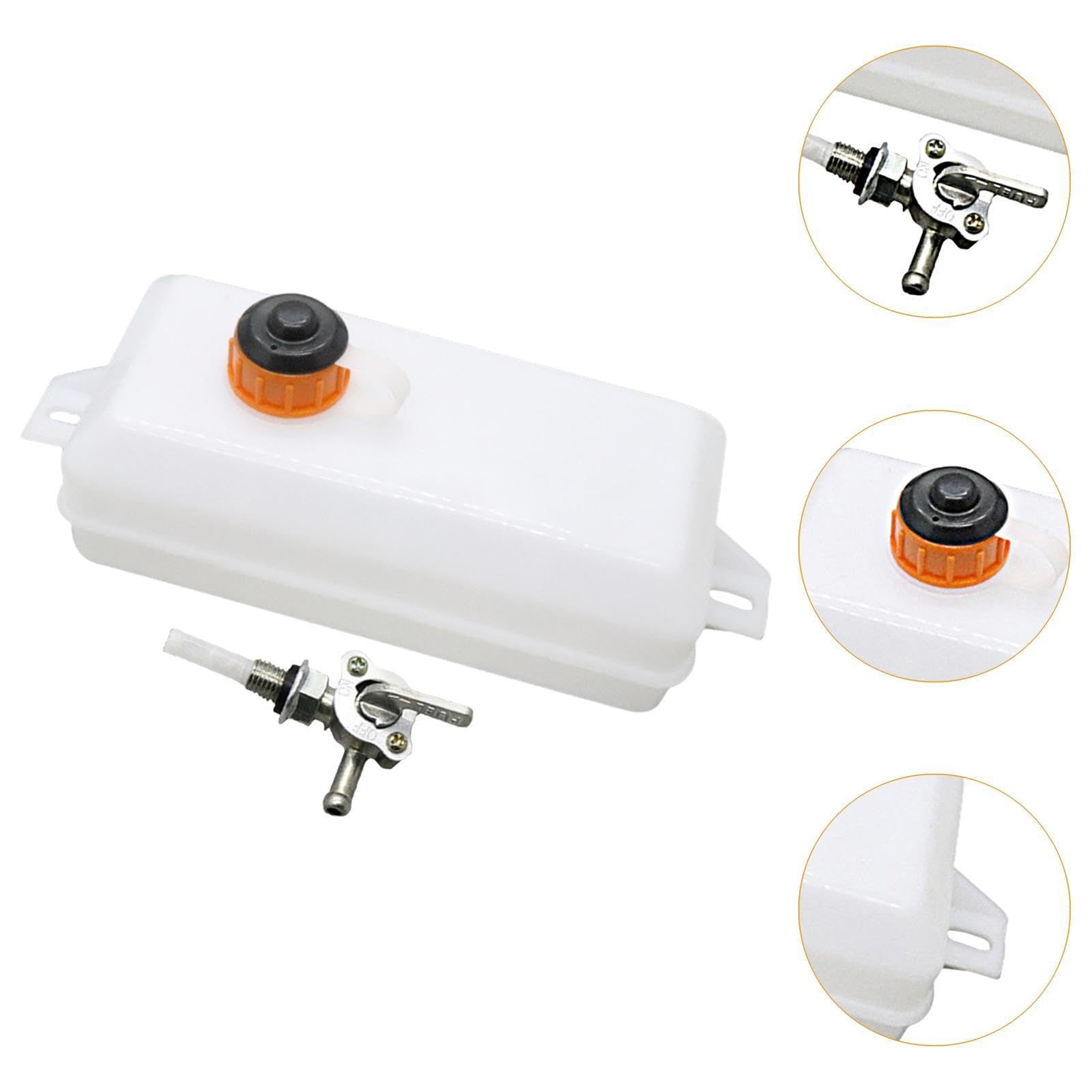 LOVIVER Réservoir de Carburant pour Outil de Jardinage à Moteur, 34x14cm