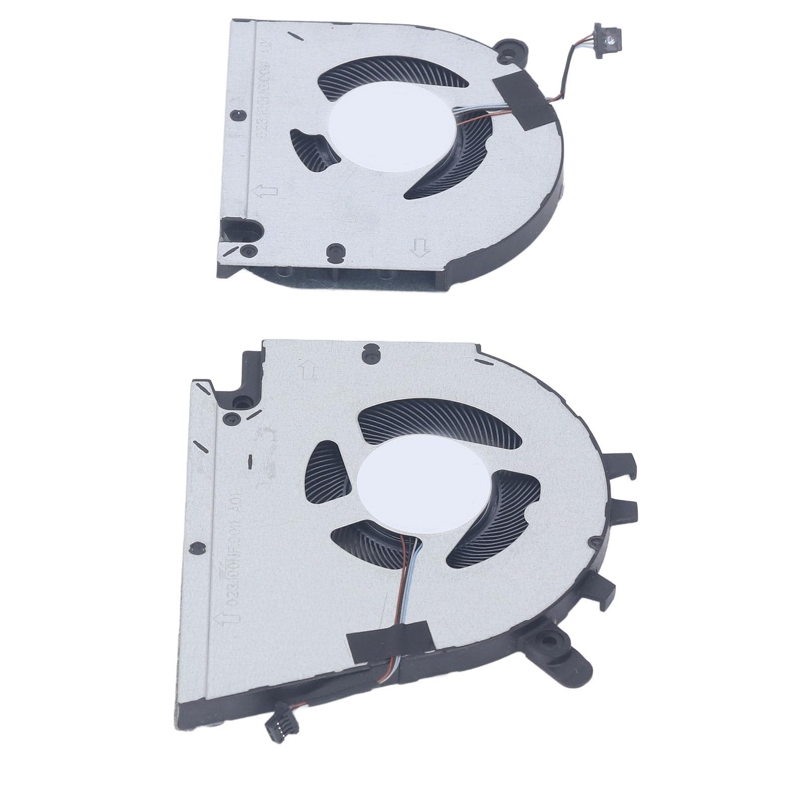 Sostituzione della ventola di raffreddamento per laptop, ventola interna a 4 pin per notebook 15 7510, 16 7610, ventola di raffreddamento in lega di alluminio (CPU e GPU)