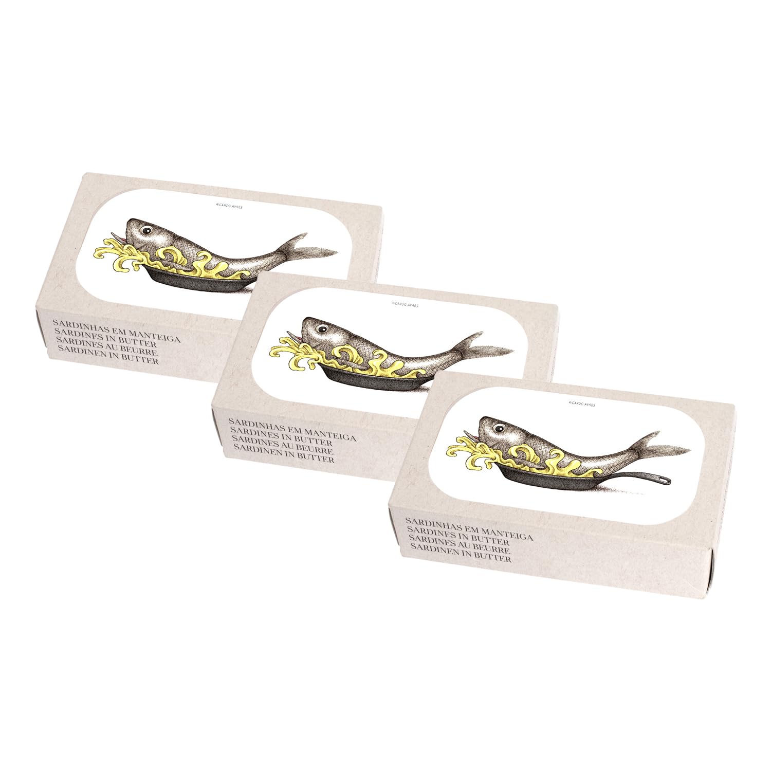 Jose Gourmet Sardines in Azores Butter, 90g 3-Pack